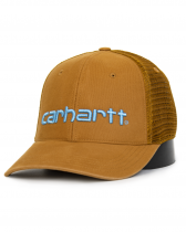 Бейсболка сетка Carhartt Style # 101195 Canvas Mesh-Back Logo Graphic Cap Tan