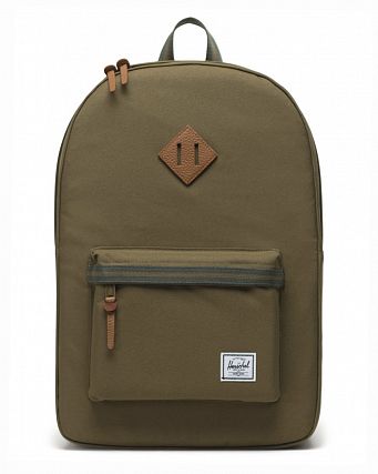 Рюкзак водоотталкивающий с карманом для 15 ноутбука Herschel Heritage Military Olive