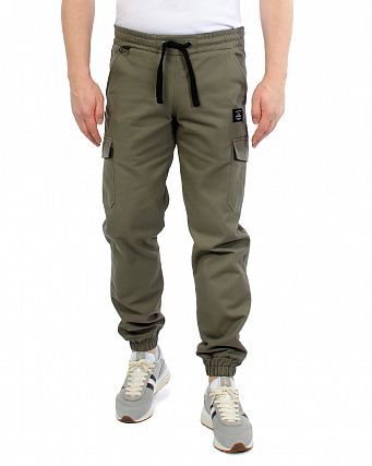 Джоггеры мужские зимние карго Cool Penguin JMC 1713W Olive