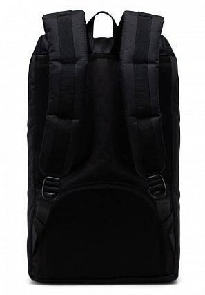Рюкзак водоотталкивающий большой с отделом для 15 ноутбука Herschel L. America Black Clear Rubber