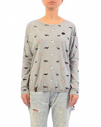 Футболка реглан Naketano Unterhose Badehose Grey