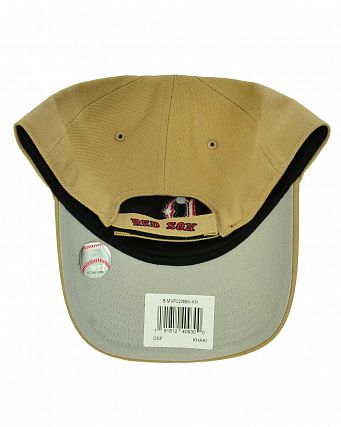 Бейсболка классическая с изогнутым козырьком '47 Brand MVP Boston Red Sox KH Khaki