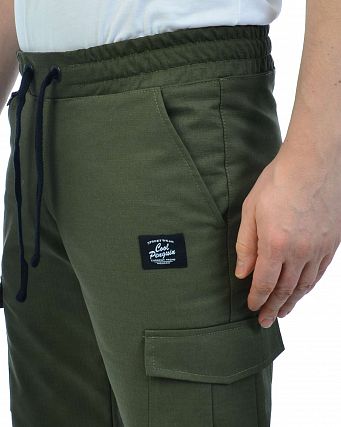 Джоггеры мужские рипстоп лайкра Cool Penguin JMRL 1713 Khaki