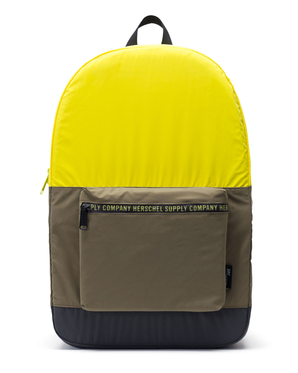 Рюкзак складной светоотражающий Herschel Packable Sulfur Spring Olive Night Black отзывы