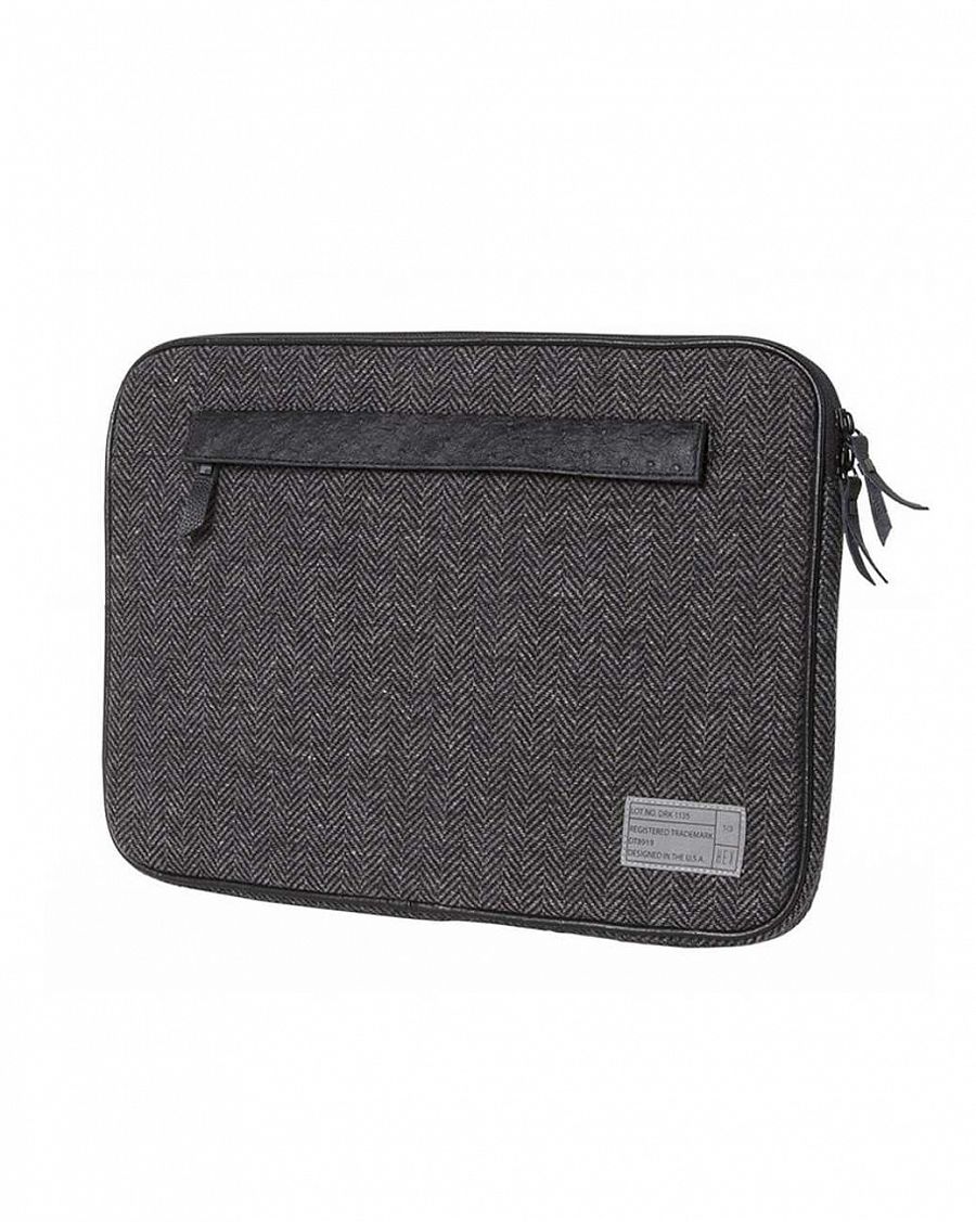 Чехол для ноутбука HEX Drake 13 MacBook Pro sleeve with IPad pocket Black Grey отзывы