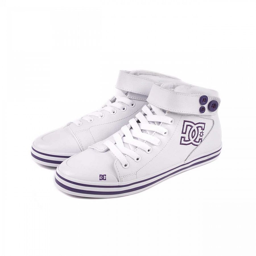 Кеды DC Shoes Venice Mid LE W'S White Purple купить с доставкой в  интернет-магазине Blacksides в Москве
