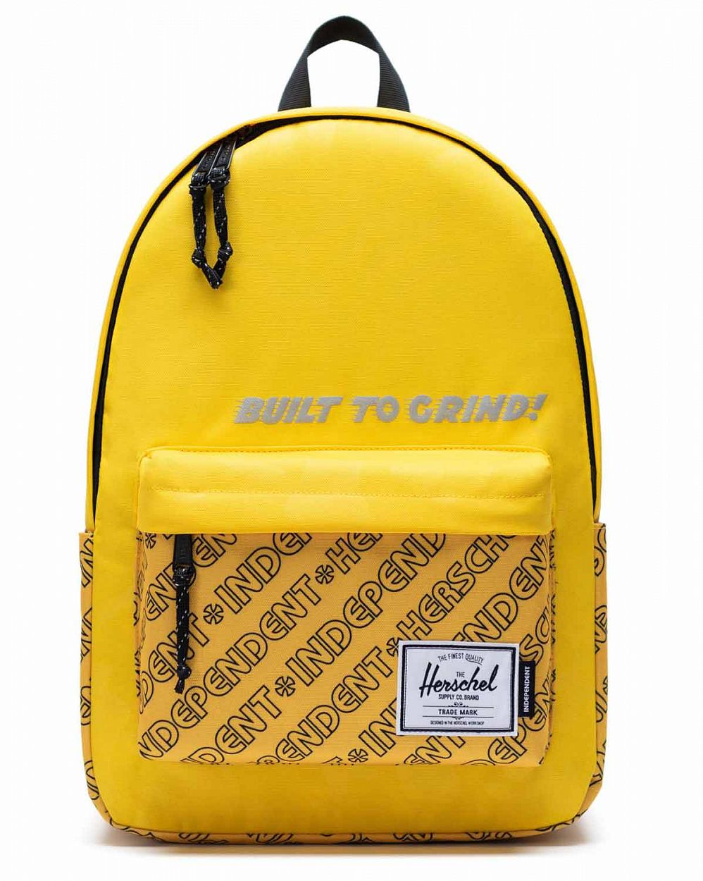 large yellow backpack