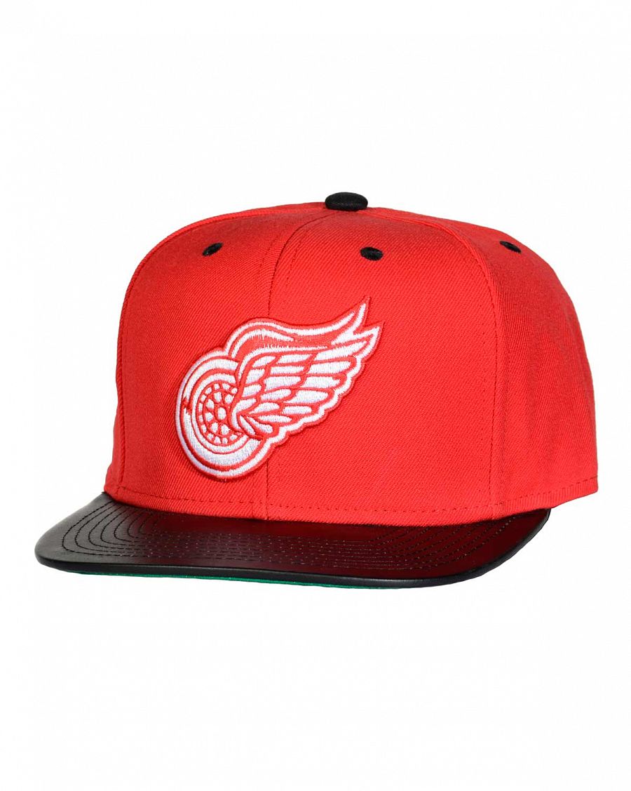 Бейсболка с прямым козырьком Mitchell and Ness Colt Detroit Red Wings Red отзывы