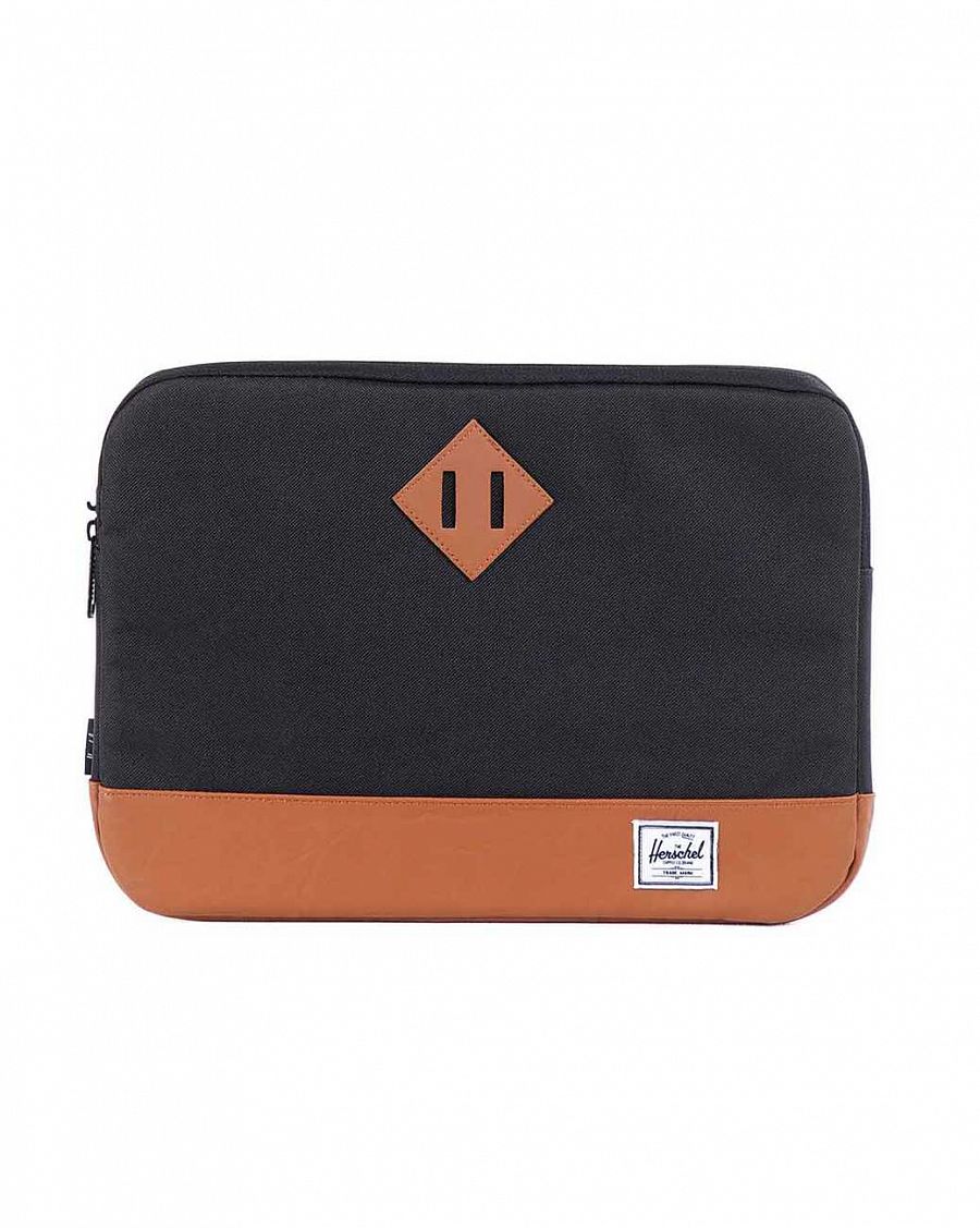 Herschel Heritage Sleeve 13 Macbook Black Blacksides