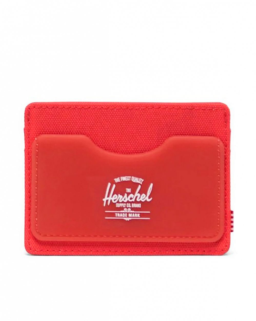 Визитница Herchel Charlie Rubber RFID Hot Coral отзывы