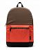 Рюкзак складной светоотражающий Herschel Packable Black Hot Coral Pine Bark