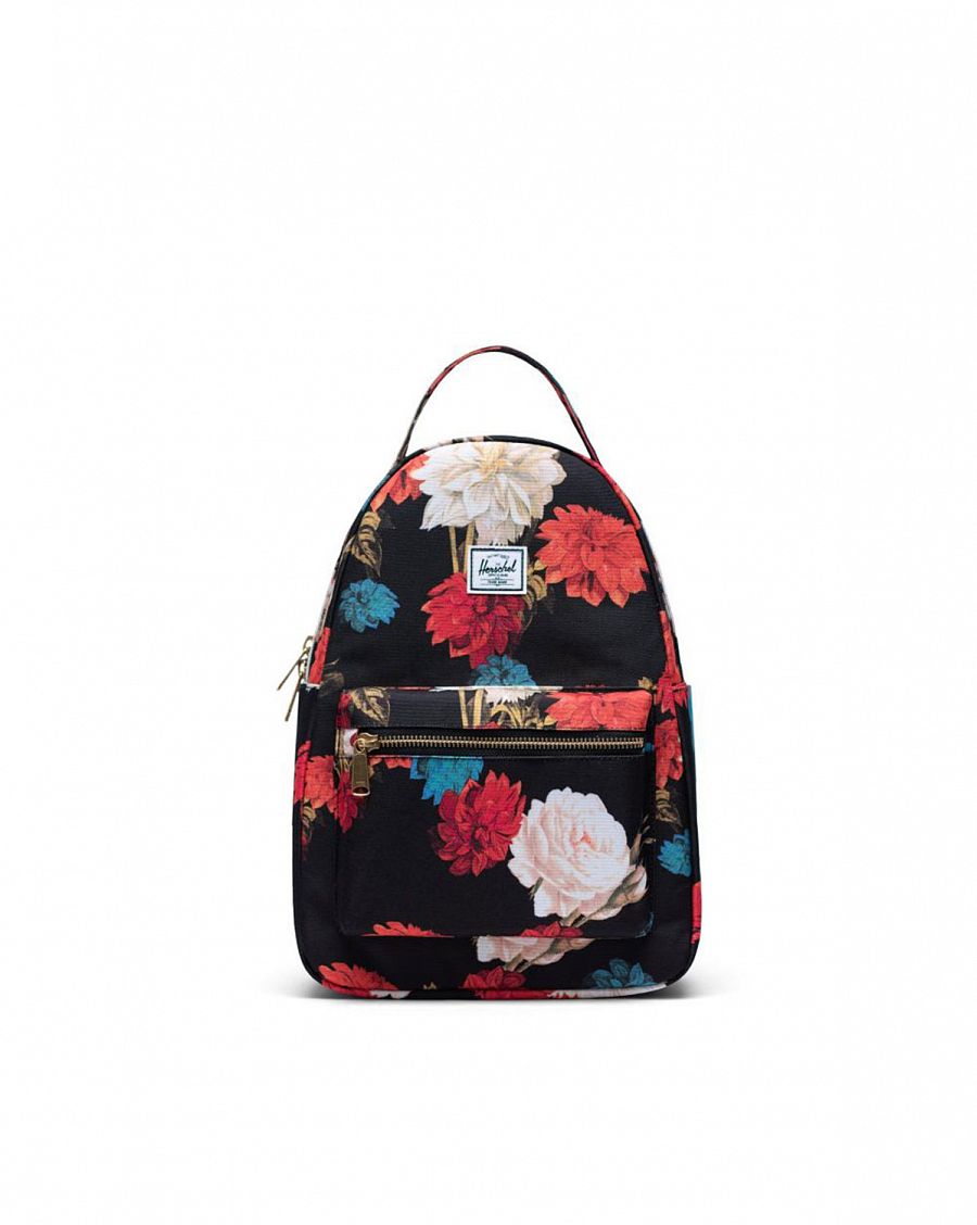 Рюкзак городской небольшой Herschel Nova Small Vintage Floral Black отзывы