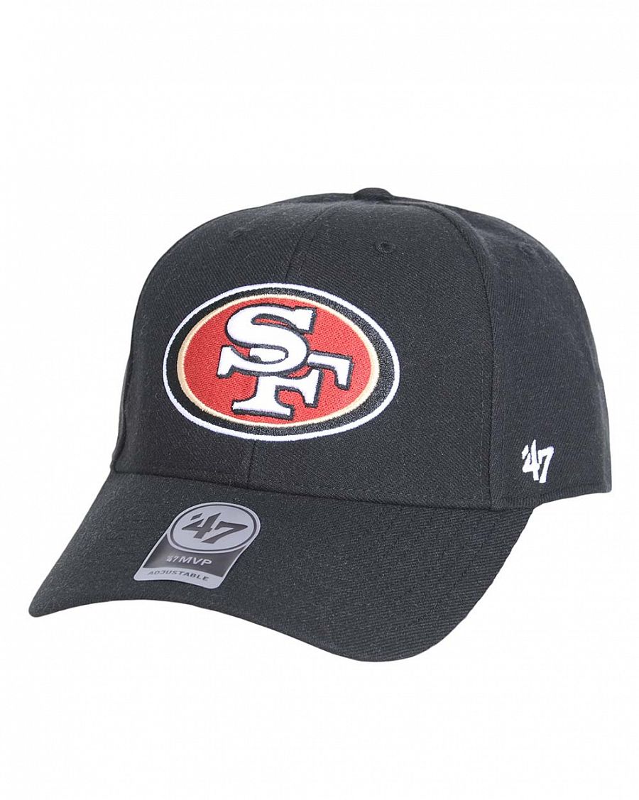 Бейсболка '47 Brand MVP WBV San Francisco 49ers Black отзывы